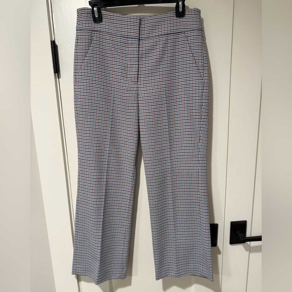 Women’s Classic Cropped Houndstooth Pants